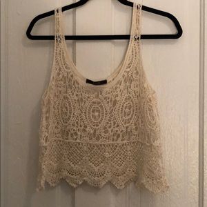 Crochet crop top